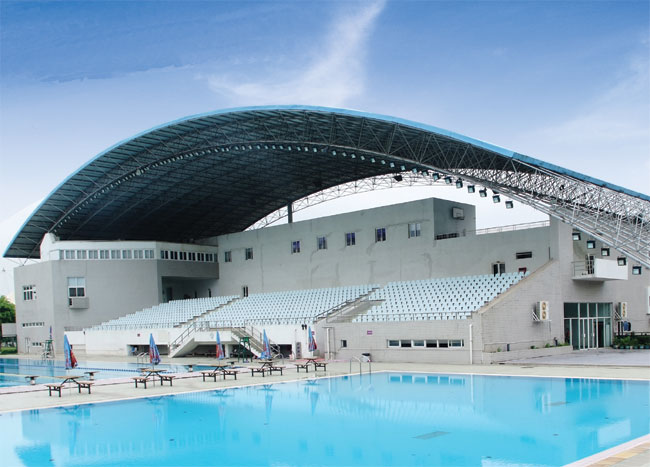 乐平游泳馆网架